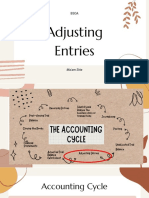 Adjusting Entries
