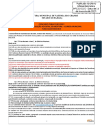 Fazênda: Concurso Público 001/2023 Primeira Retificação Do Edital de Abertura - Guarda Municipal PUBLICAÇÃO 002/2023