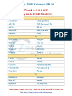 C M Đ NG T T A T I Z Trong Toeic Reading