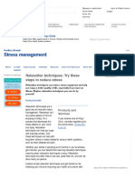 Effective Back Exercises from Mayo Clinic | PDF | Medicine | Health Care