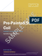 Sample Pre Painted Steel Coil Market Analysis and Segment Forecasts To 2030