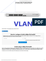 VLAN setup in MikroTik SwitchOS(SwOS)