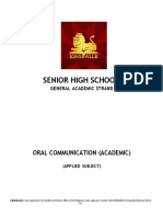 Oral Communication