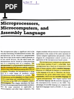 Microprocessor, Microcomputer and Assembly Language