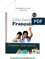 Cahier D Activités Français 5AP 2G 2019-2020