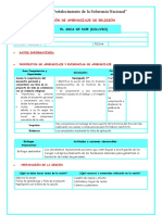 3° Ses. Relig El Diluvio