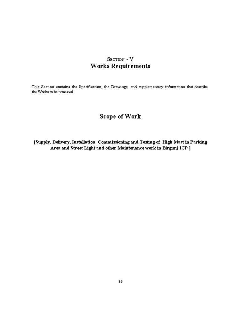 Specs of 20m and 25m High Mast For Birgung ICP PDF Specification