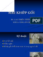 MRI Khop Goi, Bs Cao Thien Tuong