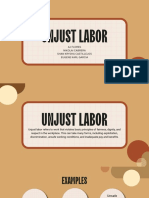 Unjust Labor