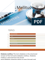 Diabetes Mellitus