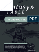 Fantasy and Fable - Wondrous Hooks - Volume 1