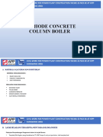 Joint Concrete Kolom Boiler