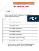 Chandeep Singh Xi FORMULA BOOKLET MATHS