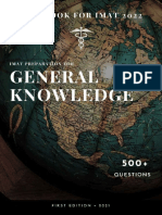 IMAT Preparation For General Knowledge PDF