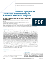 Spatial-Temporal Information Aggregation and Cross-Modality Interactive Learning For RGB-D-Based Human Action Recognition