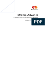 MChip Advance Common Personalization Specification Version 1.2.1