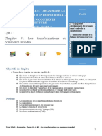 Chap 9 - Les transformations du commerce mondial_synthÃ¨se