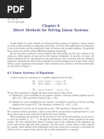 Direct Methods For Solving Linear Systems: A ® Ë@ Õæ Aë Áöß at - X - at Èð B@ É ®Ë@