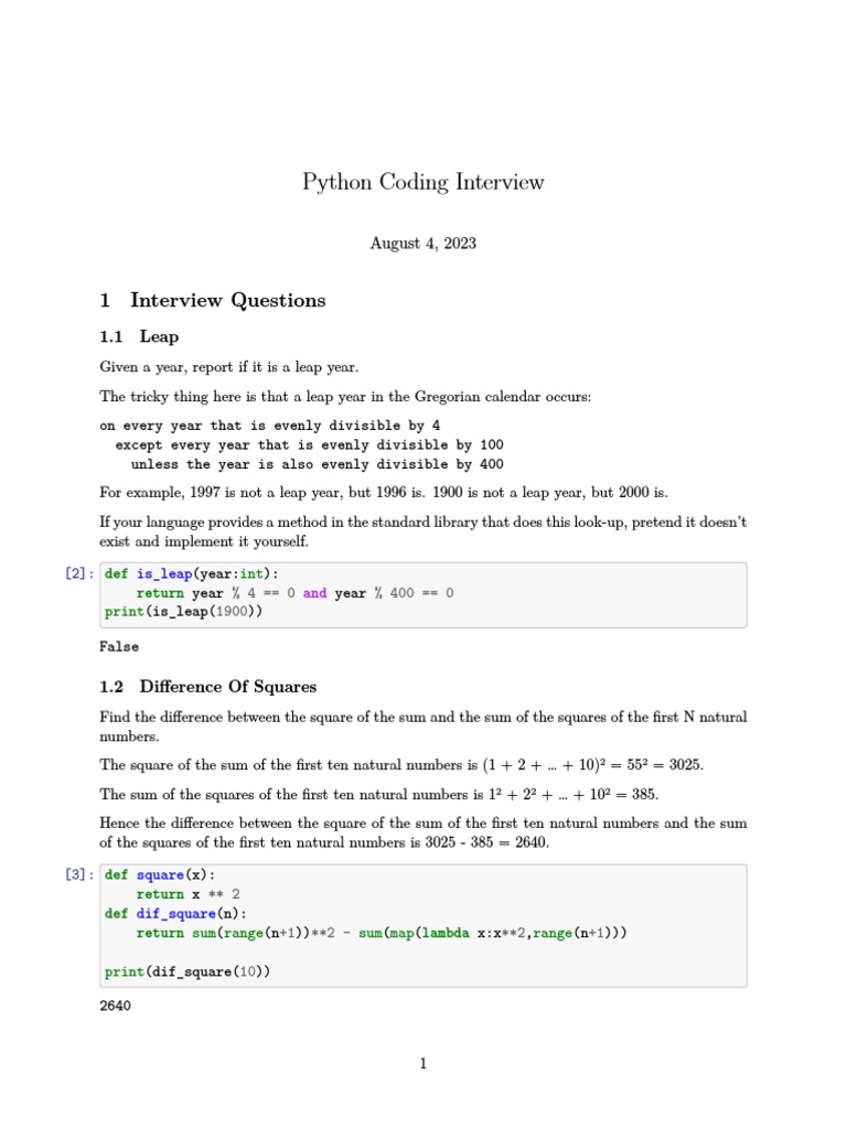 Python Coding Exercices | PDF
