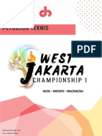 Petunjuk Teknis West Jakarta Championship 1 Tahun 2022
