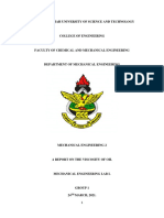 Report On The Viscosity of Oil