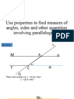 Quiz Uses Properties To Find Measures of Anglessides