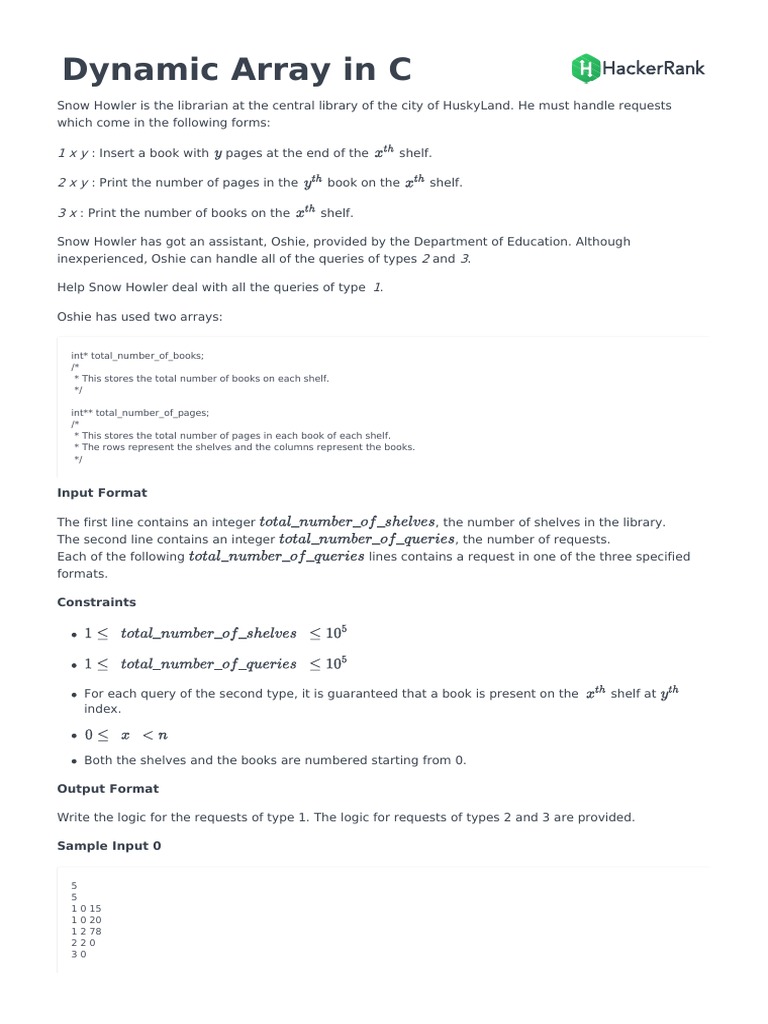 dynamic-array-in-c-English | PDF