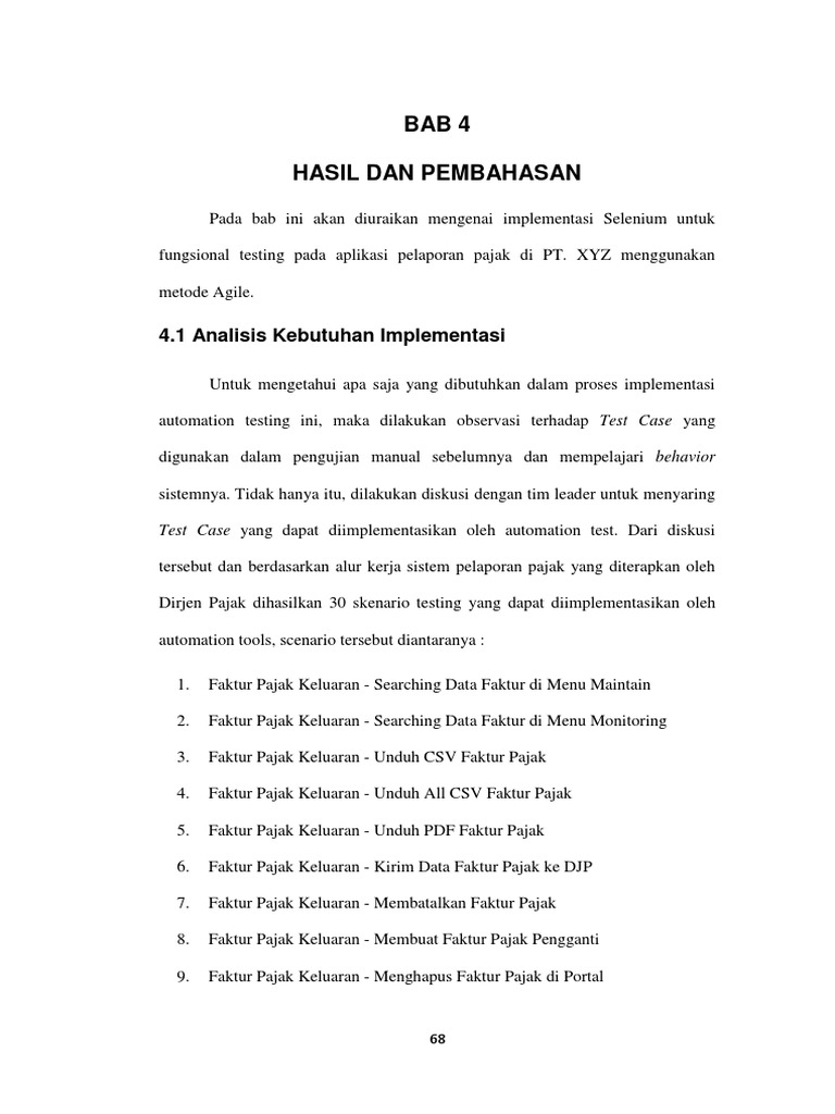 Contoh Dokumentasi Di BAB 4.2.2 | PDF