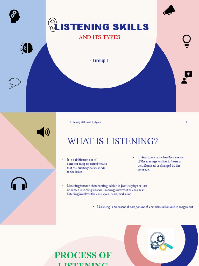 Listening Skills | PDF