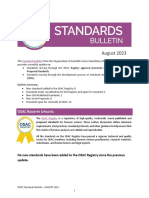 OSAC Standards Bulletin August 2023