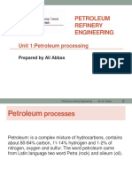 Chapter 1 Petroleum Processes