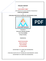 Mini Project Report and Certificate