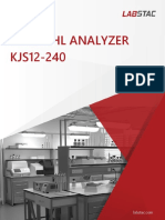 Kjeldahl Analyzer KJS12 240 Catalog Labstac