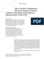 2013 - Meio Ambiente e Direitos Fundamentais Na Jurisprudência Do STF - Com Luciano Alvarenga