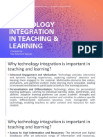 Technology Integration in Teaching & Learning