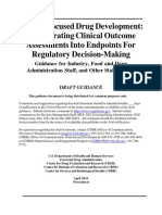 FDA PFDD Clinical Outcome Assessment