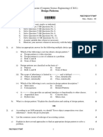 Cse 6 Sem Design Patterns Jun 2017