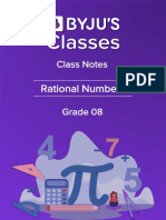 Rational Numbers - Notes