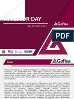 Investor Day: 18 de Dezembro de 2013