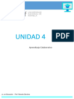 Unidad 4 - AprendizajeColaborativo