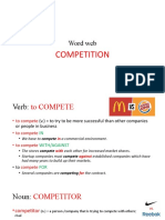 Unit 7 - WORD WEB - COMPETITION