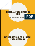 Intro - Parasitology