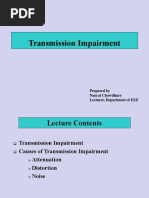 Slide On Transmission Impairment