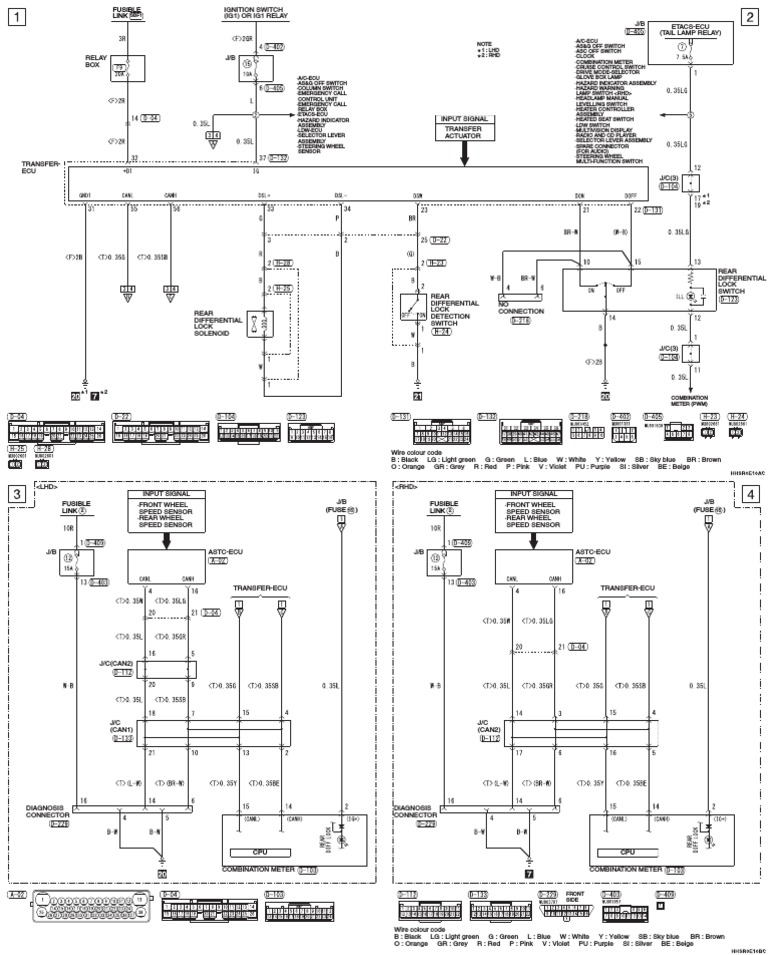 Rear Differential Lock System | PDF