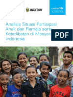 Analisis Situasi Partisipasi Anak Dan Remaja Serta Keterlibatan Di Masyarakat Indonesia