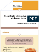 Tecnologia Bsica Da Produo de Bolos Parte I