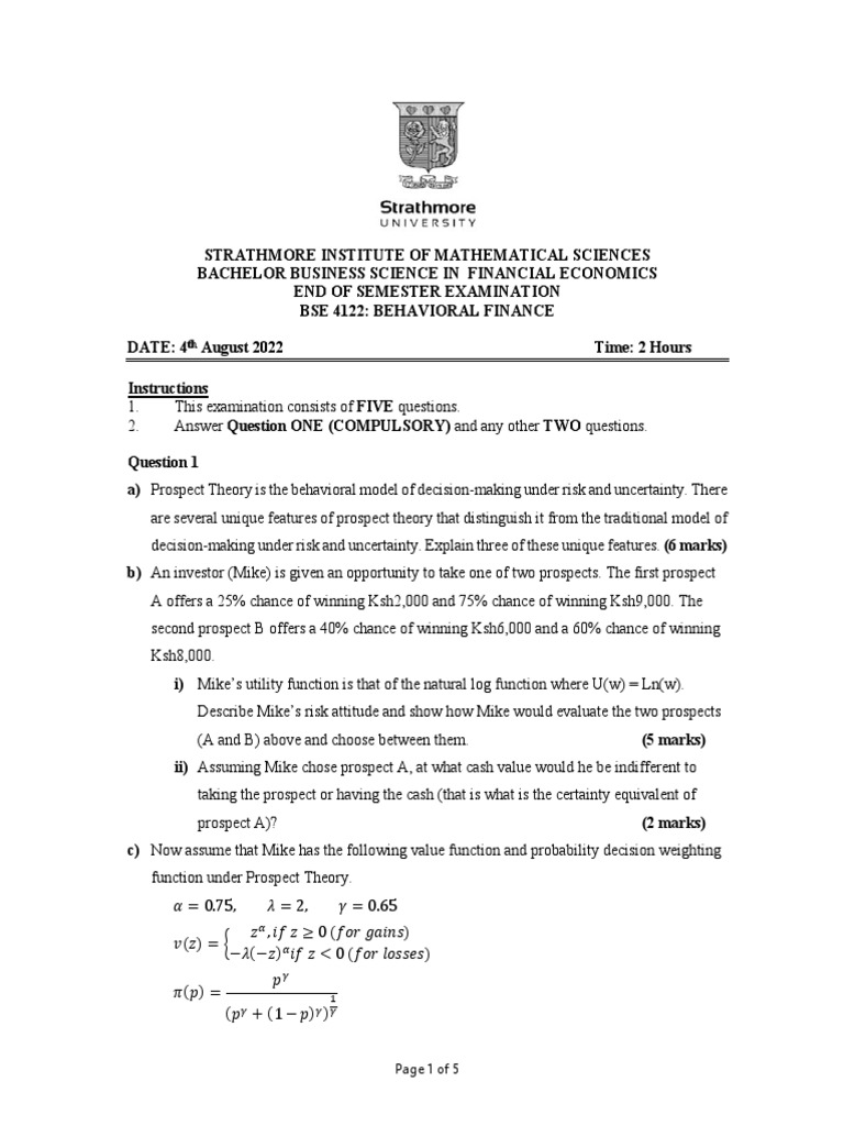 August 2022 PDF Stocks Behavioral Economics