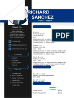 Black Modern Professional Resume