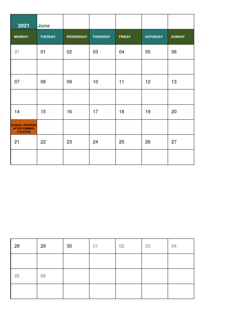 Academic Calendar 2021 2022 DPS Bangalore South 1 PDF