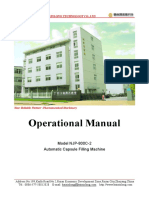 NJP800 Operational Manual